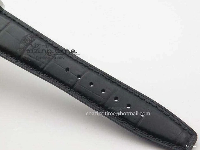 MIROTIME 0322 Sustainable Portuguese IW545408 White Dial ZF 1:1 Best Edition On Dark Blue Leather Strap 7335